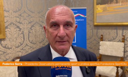 SportCity, Serra "Lo sport elemento fondamentale per la vita sociale di tutti"