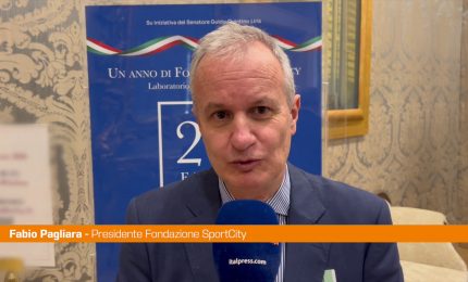 Pagliara "SportCity punta a 'sportivizzare' le citt&agrave; e le coscienze"