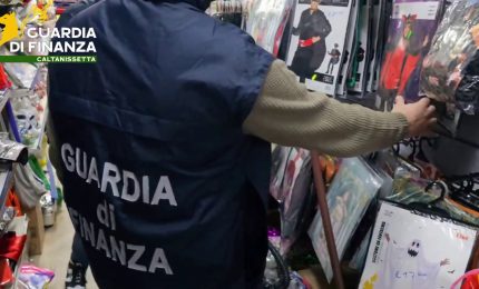 Caltanissetta, sequestrati 3 mila articoli di Carnevale non sicuri