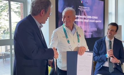Lo sport italiano in campo per l'ambiente, siglato accordo Coni-Conai