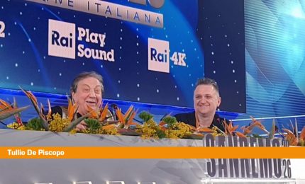 Sanremo, De Piscopo "'Andamento lento' nasce in un taxi"