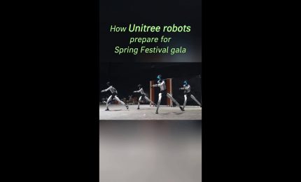 Cina, i robot di Unitree Robotics si "allenano" per la Festa di Primavera