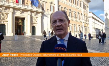 Ue, Palalic "Dall'Italia pieno sostegno all'adesione della Serbia"