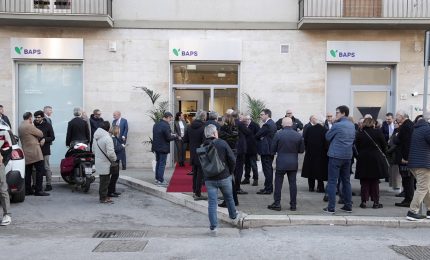 Baps completa la rete siciliana, inaugurata la sede di Trapani