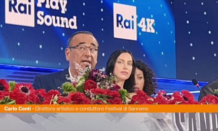 Sanremo, Conti "Scelgo le canzoni, non chi le canta"