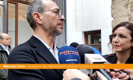 Carta "Seconda fase per riqualificazione Ex Chimica Arenella a Palermo"