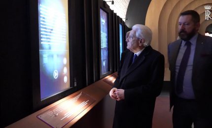 Foibe, Mattarella visita la "Mostra degli Esuli Fiumani, Dalmati e Istriani"