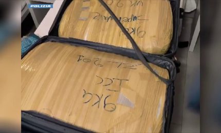 130 chili di marijuana in 6 valigie, due arresti a Milano