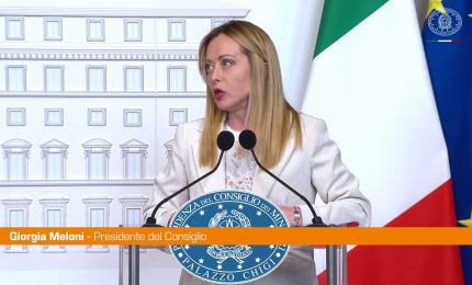 Meloni "Mediterraneo sempre pi&ugrave; crocevia di interconnessioni globali"