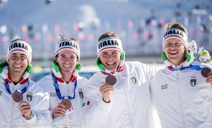 Staffetta maschile di fondo, l&rsquo;Italia torna sul podio dopo 20 anni