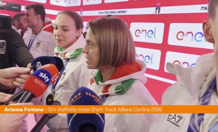 Arianna Fontana "Non ho altre parole, &egrave; stato magico"