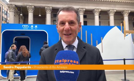 Ita Airways celebra le Olimpiadi invernali, Pappalardo "Non potevamo mancare"