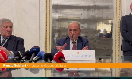 Schifani "Governo concentrato su emergenza, sento una grande responsabilit&agrave;"