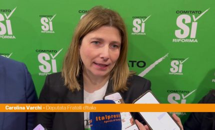 Referendum, Varchi "Vincer&agrave; il S&igrave;, riforma restituir&agrave; rispetto a magistratura"