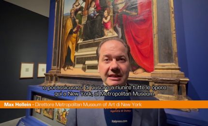 Raffaello al Metropolitan di New York, Hollein &ldquo;Mostra &egrave; occasione unica"
