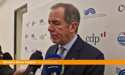 Cdp, Gorno Tempini "Con le Regioni rapporto importante e strategico"
