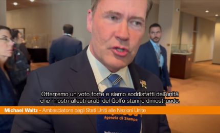 Onu, Waltz "Unit&agrave; Paesi del Golfo contro attacchi Iran"