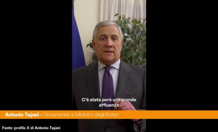 Referendum, Tajani "Risultato negativo ma lavoro per cambiare l'Italia continua"