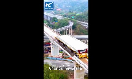Cina, in costruzione ferrovia ad alta velocit&agrave; Xi&rsquo;an-Chongqing lunga 739 km