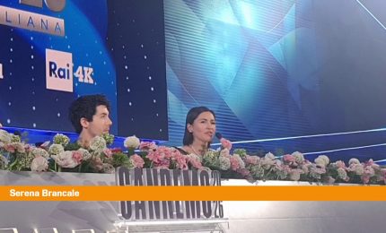 Sanremo, Serena Brancale "Una vittoria aver esternato un'emozione cos&igrave; forte"