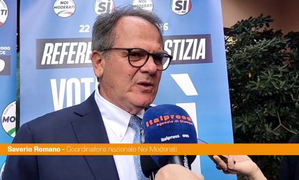 Referendum, Romano "Magistrato autonomo e indipendente dispensa giustizia"