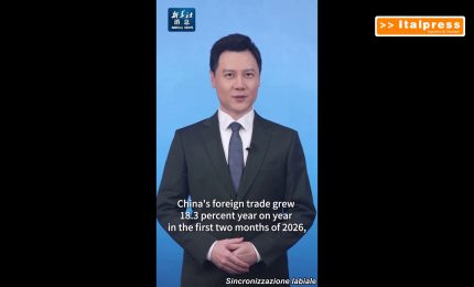Cina, commercio estero in aumento del 18,3% nei primi due mesi del 2026