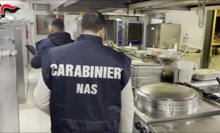 Controlli dei Nas in 558 mense ospedaliere, irregolarit&agrave; nel 42,7% dei casi