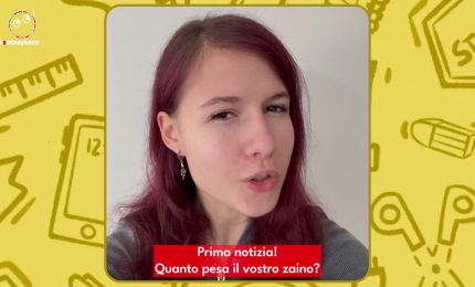 Quanto pesa il vostro zaino?