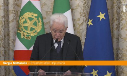 Mattarella "La piaga dei suicidi in carcere &egrave; una sconfitta dello Stato"