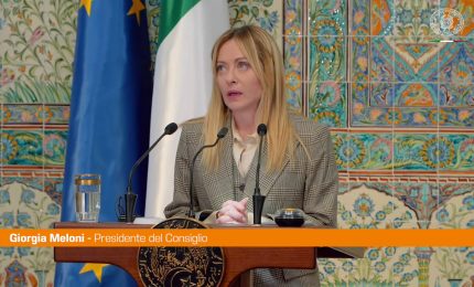 Medio Oriente, Meloni "Dall'Italia sostegno a ogni iniziativa per la stabilit&agrave;"