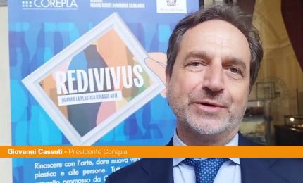 Cassuti "Corepla ha aiutato a rinascere con l'Arte"