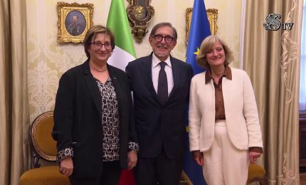 La Russa riceve la nuova presidente dell'UCEI Ottolenghi e l'uscente Di Segni