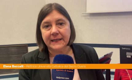 Universit&agrave; Cattolica, Beccalli "Comprehensive Cancer Center emblema Ateneo"
