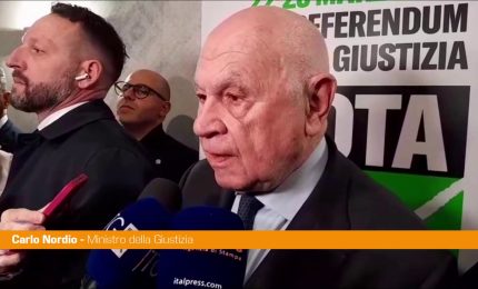 Nordio "Dimissioni di Bartolozzi in questo momento non prese in considerazione"