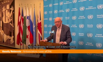 Onu, Nebenzia "Pronti ad aiutare per uscire da grave situazione Medio Oriente"