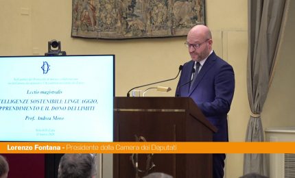 Intelligenza artificiale, Fontana "Riscoprire e valorizzare l'unicit&agrave; dell'uomo"