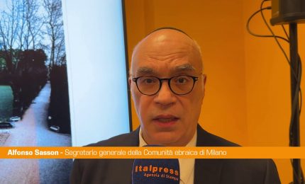 Sasson "L'antisemitismo preoccupa, ma massimo sostegno dalle Forze dell'Ordine"