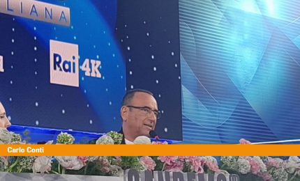 Sanremo, il saluto di Carlo Conti "Grazie per questi 5 anni"
