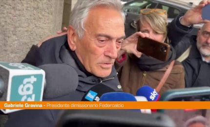 Gravina "Dimissioni scelta convinta e meditata"