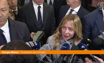 Meloni "Solidariet&agrave; al Papa, da Trump parole inaccettabili"