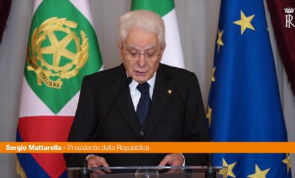 25 Aprile, Mattarella "Ribadiamo l'impegno dell'Italia per la pace"