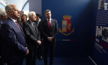Mattarella visita lo Spazio della Legalit&agrave;