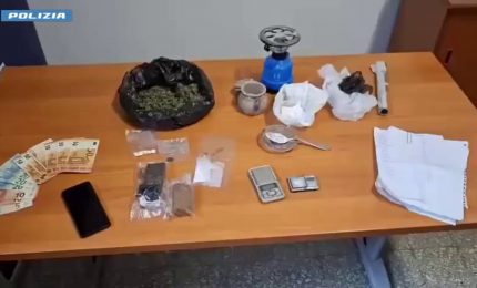 Scoperta piazza di spaccio domestica a Roma, due arresti