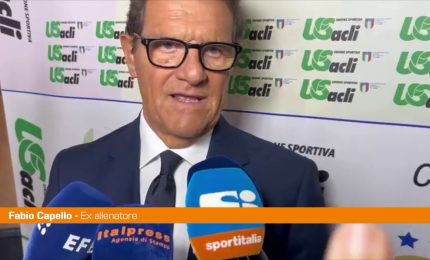 Capello "Fabregas merita il premio Bearzot. Malag&ograve; in Figc? E' l'uomo giusto"
