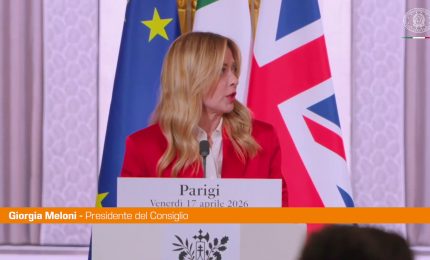 Stretto di Hormuz, Meloni "Libert&agrave; di navigazione centrale per Italia e Ue"
