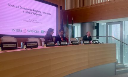 Progetti sociali innovativi, accordo tra Regione Lombardia e Intesa Sanpaolo