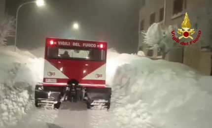 Maltempo, 800 interventi dei Vigili del Fuoco tra Abruzzo, Molise e Puglia