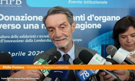 Fontana &ldquo;Sanit&agrave; lombarda eccellenza ma riforma necessaria&rdquo;