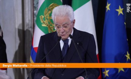 Mattarella "Sport &egrave; civilt&agrave; che non si arrende a violenze"
