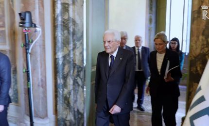 Mattarella alla cerimonia d'apertura delle celebrazioni dei 100 anni di UNIDROIT